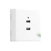 Painel de Tomada USB Tipo 86 Montado na Superfície Embutido Buraco Duplo Buraco Quatro USB Tomada de Carregamento 220V Baixa Tensão 36V a 5V