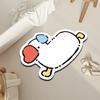 Felpudo de Barro de Diatomeas con Dibujos de Animales Lindos Transfronterizo para Baño, Absorbente de Agua, Secado Rápido, Antideslizante, Fácil de Cuidar