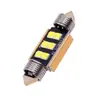 Luz de leitura LED para interior de carro e luz de porta-malas tipo espiral de ponta dupla em estoque 31/36/39/41MM 3030 6smd