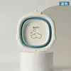 Bacia de Silicone Dobrável para Crianças Bacia Bidê Portátil para Bebê Bacia Dobrável Pendurável para Dormitório de Estudante Bacia para Lavar o Rosto