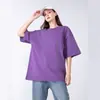 Camiseta Unisex de Algodón Puro Pesado Estilo Americano, Corte Holgado, Manga Corta, Lavada Vintage, Estilo Nuevo, Personalizable, 280G