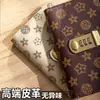 2025 Novo Livro Contábil com Cadeado de Senha A6 Livro de Armazenamento de Dinheiro Livro de Armazenamento de Dinheiro em Espécie Bolsa para Cosméticos Porta-Notas