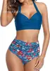 Biquíni Push-Up Popular Estilo Dividido, Popular no Aliexpress e Amazon, Estilo Europeu e Americano, Feminino Multicor Cor Sólida, Elegante e Emagrecedor