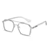 Gafas anti luz azul estudiante dominantes gafas ópticas para miopía gafas de moda para hombre luz plana sin graduación para hombre