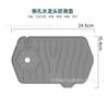 Tapete de Cocina Transfronterizo Anti-Salpicaduras y Drenaje Tapete de Silicona para Grifo Transfronterizo Anti-Salpicaduras Fondo de Grifo Impermeable y Engrosado