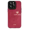 Cordão Paz e Alegria Adequado para Capa de Celular Apple 17 Iphone15 Silicone 16Promax Camurça 14 Ano Novo