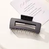 Grampo de Cabelo de Silicone Macio Transfronteiriço, Simples, de Alta Qualidade e Requintado Grampo Tubarão, Grampo Macio para a Parte de Trás da Cabeça, Acessórios de Cabelo, Adereços de Cabeça
