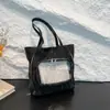 Bolso de Hombro Transparente de Moda para Mujer 2026 Nuevo Versátil Simple de Gran Capacidad Bolso Tote Elegante Lindo Diseño