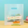Bolo de Desenho Animado Assando Sobremesa Salada de Frutas Pão Bolsa Portátil de Quatro Dedos com Impressão de Logo Frete Grátis Assando Sobremesa