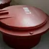 Puerta a Prueba de Explosiones Tipo Gravedad para Conductos de Humo, Contenedor Redondo de Polvo de Carbón para Calderas, Puerta a Prueba de Explosiones Tipo Membrana Horizontal Inclinada Vertical Resistente a Altas Temperaturas