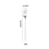 Aço Inoxidável 304 Colher Faca de Bife Coreana Garfo Colher Colher de Sobremesa Doméstica Colher de Mistura Conjunto de Talheres Ocidentais para Hotel