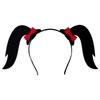 Acessórios de Cabelo de Halloween Tecido Feminino Estilo Escuro Aro de Cabelo Personalizado Grampo de Cabelo Engraçado para Festa Adereços Tiara Fofa de Abóbora