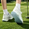 Zapatos de Golf TY para Mujer Sistema Boa Cordones sin Atar Impermeables Antideslizantes Ligeros Zapatos Deportivos de Golf