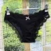 Calcinhas de Renda Sedosa Estilo Novo para Mulheres, Finas Respiráveis de Verão, Cós Baixo Levanta Bumbum de Algodão