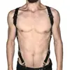 YSF proveedor cinturón de cuero para hombre restricción corporal correas para los hombros bondage estilo oscuro arnés de cuero SM