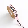 Cinta para envolver flores 2.5CM Cinta con letras en inglés Papel de regalo para ramo de flores de floristería Material de bricolaje Cinta