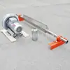 Limpiador de cuchilla de aire neumático de alta presión, hoja de acero inoxidable para cinta transportadora, cuchilla de aire para eliminación de polvo y agua de cinta transportadora industrial
