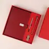 Set de Regalo de Caja para Cuaderno A5, Bloc de Notas de Reunión de Oficina de Negocios de Alta Calidad Personalizado, Regalo Souvenir con Impresión de Logo Disponible