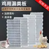 Tablero para Litter de Pollo, Tablero para Litter de Pollo, Pato y Ganso, Piso de Plástico para Litter de Aves de Corral, Rejilla para Gallinero, Tablero para Recolección de Excrementos, Tablero para Excrementos de Cría