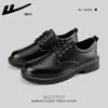 [Exclusivo para Grandes Clientes] Zapatos de Piel Huili para Hombre Formal de Negocios Transpirables de Primavera Suela Suave Estilo Británico Zapatos para Boda Novio