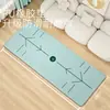 Esterilla de Yoga Profesional, Antideslizante, Ecológica, No Tóxica, Aislante de Sonido, Amortiguadora, Amigable para Estudiantes, Esterilla de Fitness de PU + Caucho Natural, Suave