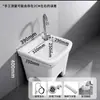 Fregadero para Mopas Pileta para Mopas de Cerámica Tubería de Drenaje de Acero Inoxidable Balcón Baño Lavadero Doméstico para Mopas Barato