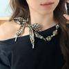 Nuevo y Elegante Collar Patchwork 2025 para Mujer, Diseño de Nicho, Cadena Clavicular Ajustable, Accesorio de Moda Retro de Alta Gama