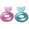 Nuevo Flotador de Natación de Sirena, Anillo Flotador con Respaldo Estampado, Salvavidas, Suministros para el Agua, Flotador de Natación Inflable, Al Por Mayor en Stock