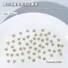 Verão Popular Praia Estilo Oceano Estrela-do-mar Liga Joias para Nail Art Colorido Brilhante Pérola Estrela-do-mar Decoração Atacado