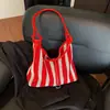 Bolso Tote Tejido Hueco Estilo Nuevo Verano 2026 para Mujer, Bolso de Hombro de Moda de Gran Capacidad para el Trabajo, Bolso de Axila Estilo Vacaciones