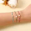 Pulseira de Pérola de Água Doce Natural Estilo Boêmio Transfronteiriço Pulseira Feminina Joia de Arroz Atacado