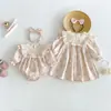 Ropa de Bebé para Niñas Otoño 2026, Mameluco, Ropa Infantil, Vestido para Niñas, Conjuntos de Manga Larga para Hermanos para Salir