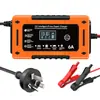 Cargador de Batería de Plomo-Ácido Inteligente de Pulso 12V6A 110 Voltaje Amplio para Coche y Motocicleta, Venta al por Mayor