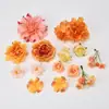 Terno uma simulação terno de flor rosa peônia botão de flor de chá flor artificial flor de seda cocar antigo bolsa de dor DI