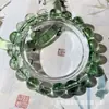 Pulsera Ins Estilo Étnico Mejor Amigo 10MM Más Vendida Hielo Agrietado Flor Estallada Cuentas Vidrio Cielo Estrellado Azul Marino Estilo Coreano