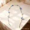 Cortinas decorativas florales azul verdoso para montaje de escenas de fiestas en casa, decoración de bodas y decoración del hogar