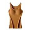 Oferta Especial de Liquidación Chaleco Cálido para Mujer, Tela DeRong con Copas Integradas, Ropa Interior Base de Invierno, Ropa de Otoño Engrosada y con Felpa para Mujer