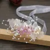 Diadema de Guirnalda para Niños Diadema para el Cabello Niña Pequeña Super Hada Flor de Perla Trenza de Cabello Diadema de Niña Hada Accesorios para el Cabello