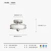 [Transfronteiriço] Luminária de Estudo, Luxo Leve Formato Redondo, Amiga dos Olhos para Quarto Principal, Luminária para Quarto de Crianças, Luminária de Teto para Quarto Estilo Bauhaus Minimalista