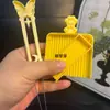 Mini Rodamiento Giratorio Hecho a Mano DIY Torcido de Cuentas Palo Giratorio de 360 Grados Accesorios Juguete Metálico Adorno Molino de Viento