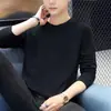 Camiseta de Manga Longa para Usar por Baixo Estilo Coreano Versátil Casual Tamanho Grande Camisa Outono Camiseta Básica de Manga Longa Nova Barraca de Rua Manga Longa