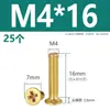 M2M2.5M3M4M5M6M8M10 Tornillos para Máquina de Latón Phillips Cabeza Avellanada Tornillos de Cabeza Plana de Cobre Tornillos Pequeños Antióxido