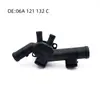 Venta al por mayor de fábrica Adecuado para Volkswagen Beetle Conector de Brida para Tubería de Agua y Anillo de Sellado Conector de Tres Vías 06A121132C
