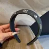 Diadema de Diseño Novedoso Estilo Coreano con Corona Alta Cóncava y Convexa, Nuevo Pasador Barroco Accesorio para el Cabello, Diadema Versátil de Mezclilla