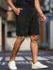 Comercio Exterior Transfronterizo de Amazon Verano Estilo Americano para Hombre Jacquard Pesado de Moda Casual para Exteriores Holgados Shorts para Hombre