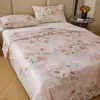 Colcha Pequeña de Verano Liangpi Colcha de Verano Sensación Fresca Seda Colcha Fresca de Verano Colcha de Aire Acondicionado Helado Colcha de Sensación Fresca Individual/Doble Colcha Delgada de Tencel