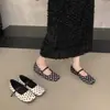 Zapatos Mary Jane Planos de Punta Cuadrada Estilo Francés para Mujer, Nuevos de Verano 2026, Planos Versátiles de Moda Retro