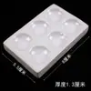 Placa de Poço de Plástico 6 poços 9 poços Placa de Reação Placa com Conta-gotas Equipamento de Laboratório de Biologia Química Instrumentos de Ensino Consumíveis Inicial