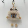 Colgante Panda Bolso Coche Mochila Joyería Colgantes Adornos Venta al por Mayor Lindo Juguete Llavero Muñeca Colgante Pequeño Regalo