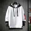 Sudaderas Nuevas para Hombre de Primavera, Otoño e Invierno, Camisas con Capucha de Manga Larga de Moda Callejera, Joven Estilo Coreano Suéter de Color Sólido Ropa para Hombre